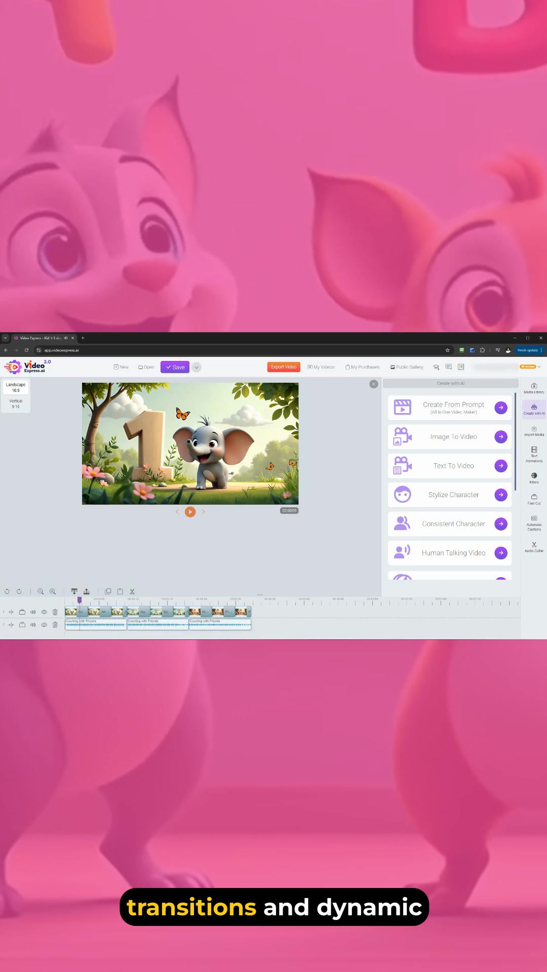 Create AI Videos, Reels & Shorts