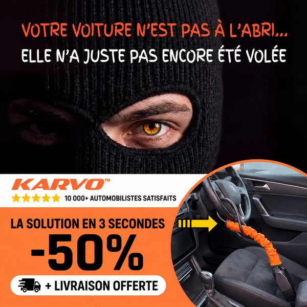 Protégez votre voiture contre le vol en quelques secondes.