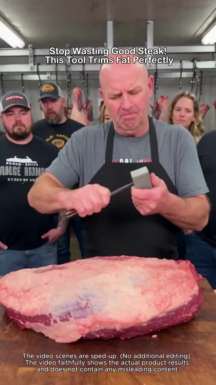 Handheld Fat Trimmer for Beef & Pork