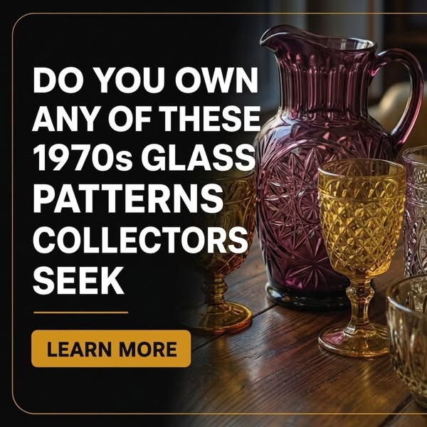 Understanding 1970s Glass Patterns: A Guide for Collectors - What to Know