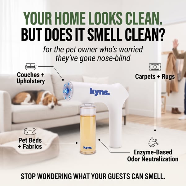 Stop Masking Pet & Home Odor. Eliminate It.
