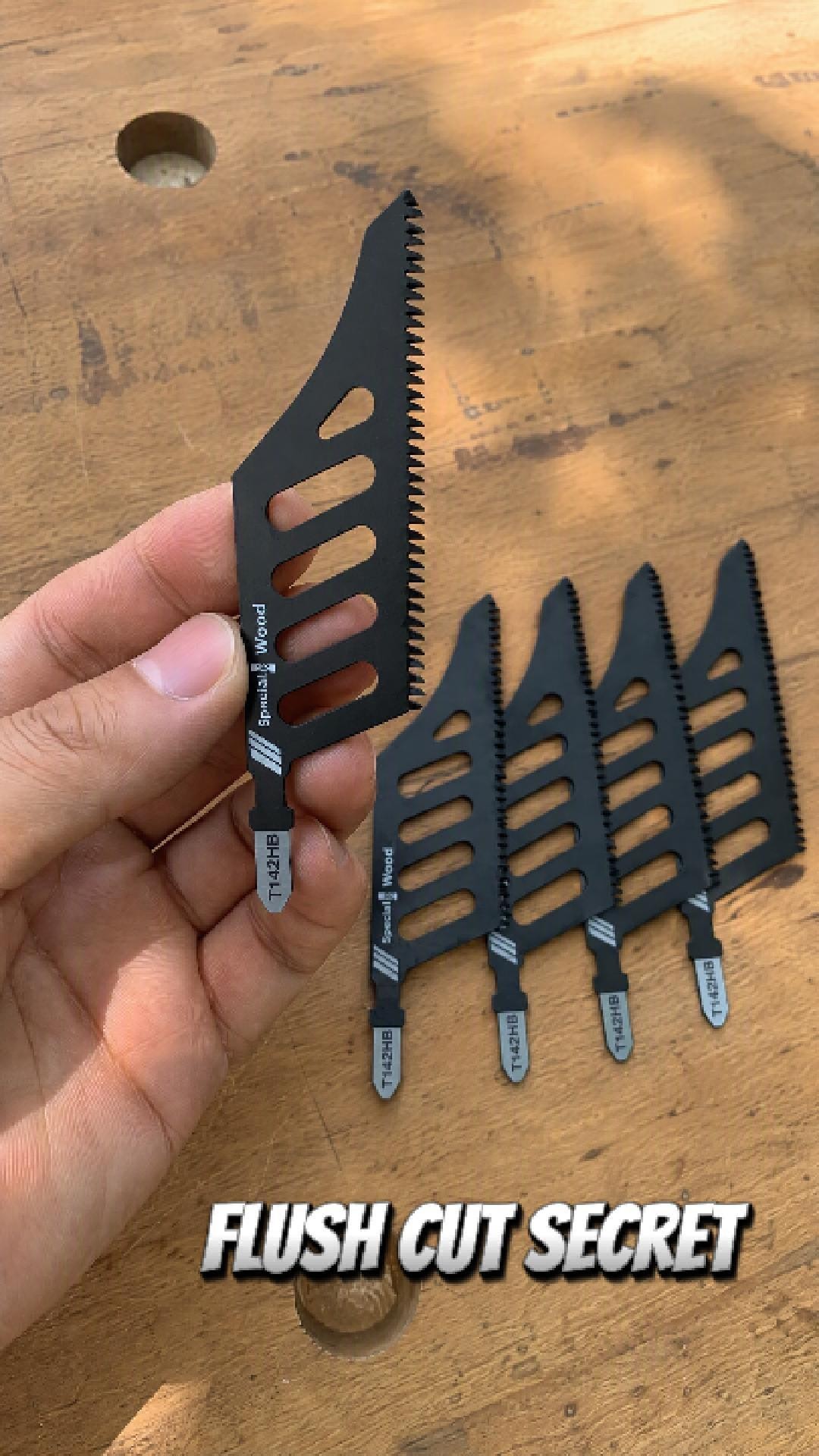 Industrial Grade Jigsaw Blades for Clean Flush Cuts