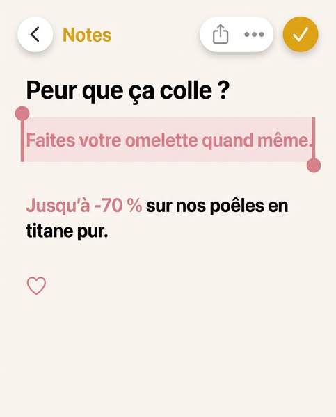 Céramique, inox, titane : le vrai match.