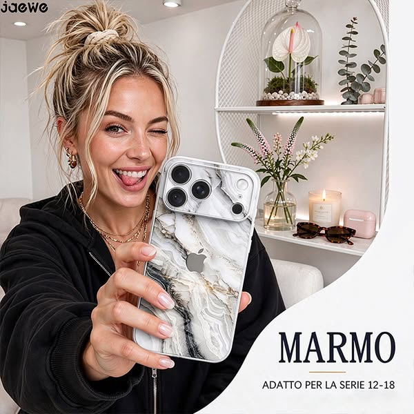 iPhone Marmo Bicchiere Cover