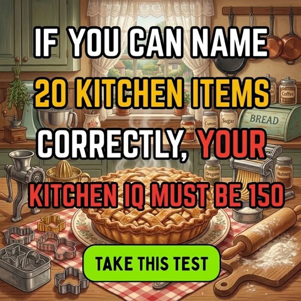 Grandma's Kitchen Trivia
