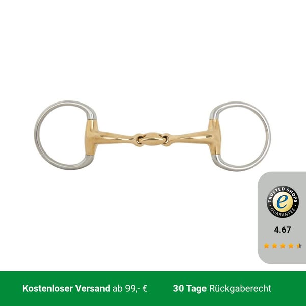 BR Bustrense Soft Contact Gebogen Doppelt Gebrochen 12mm Ring 65mm