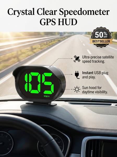 GPS Head-Up Display (HUD)