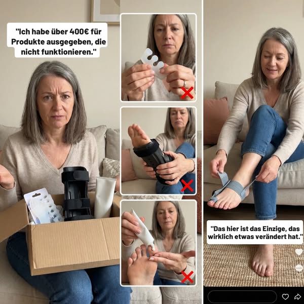 Korrigieren Sie Ihren Hallux Valgus – ganz ohne Operation.