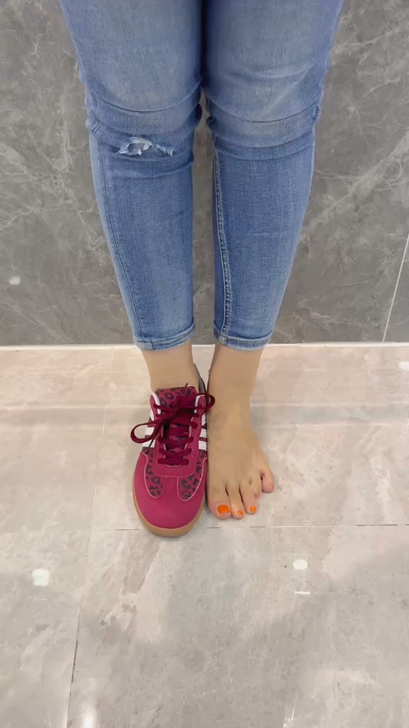 Magenta Leopard Sneakers