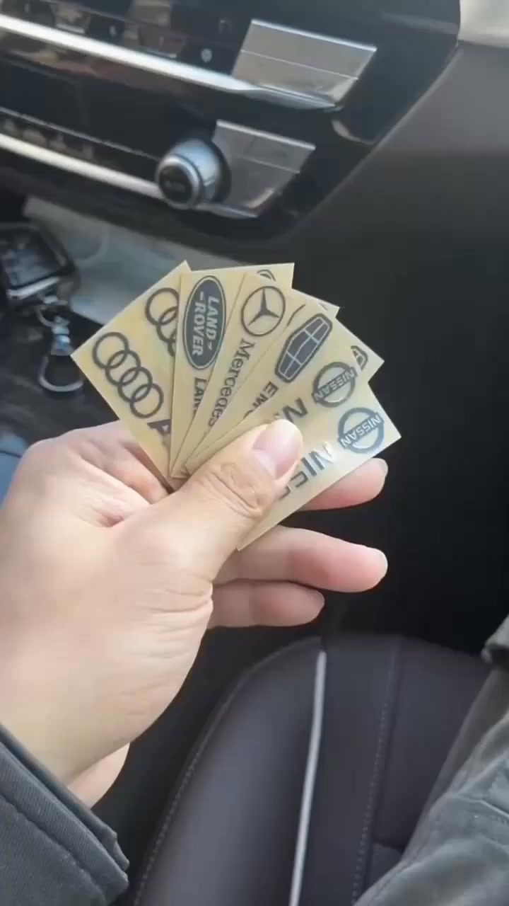 Luxury Metal Car Stickers