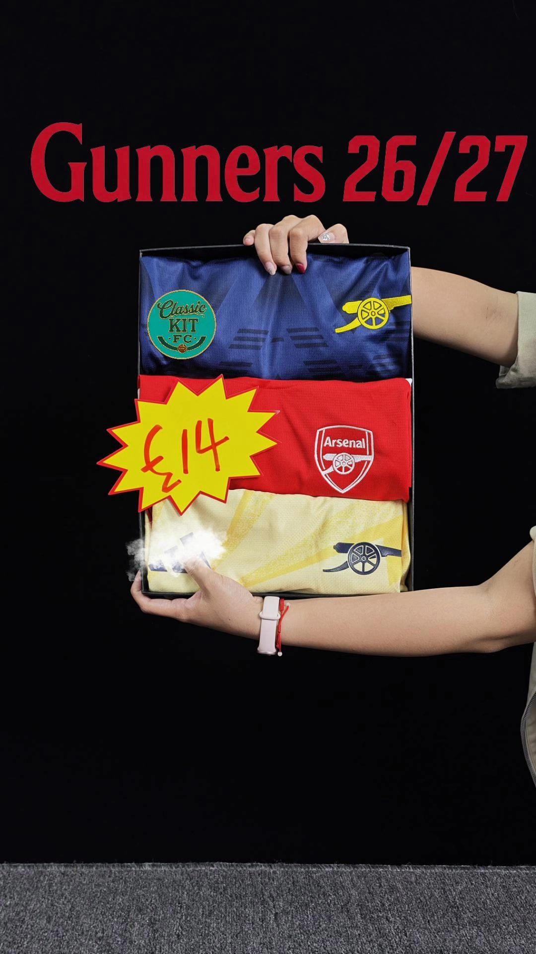GUNNERS N5 SERIES – £14 EACH