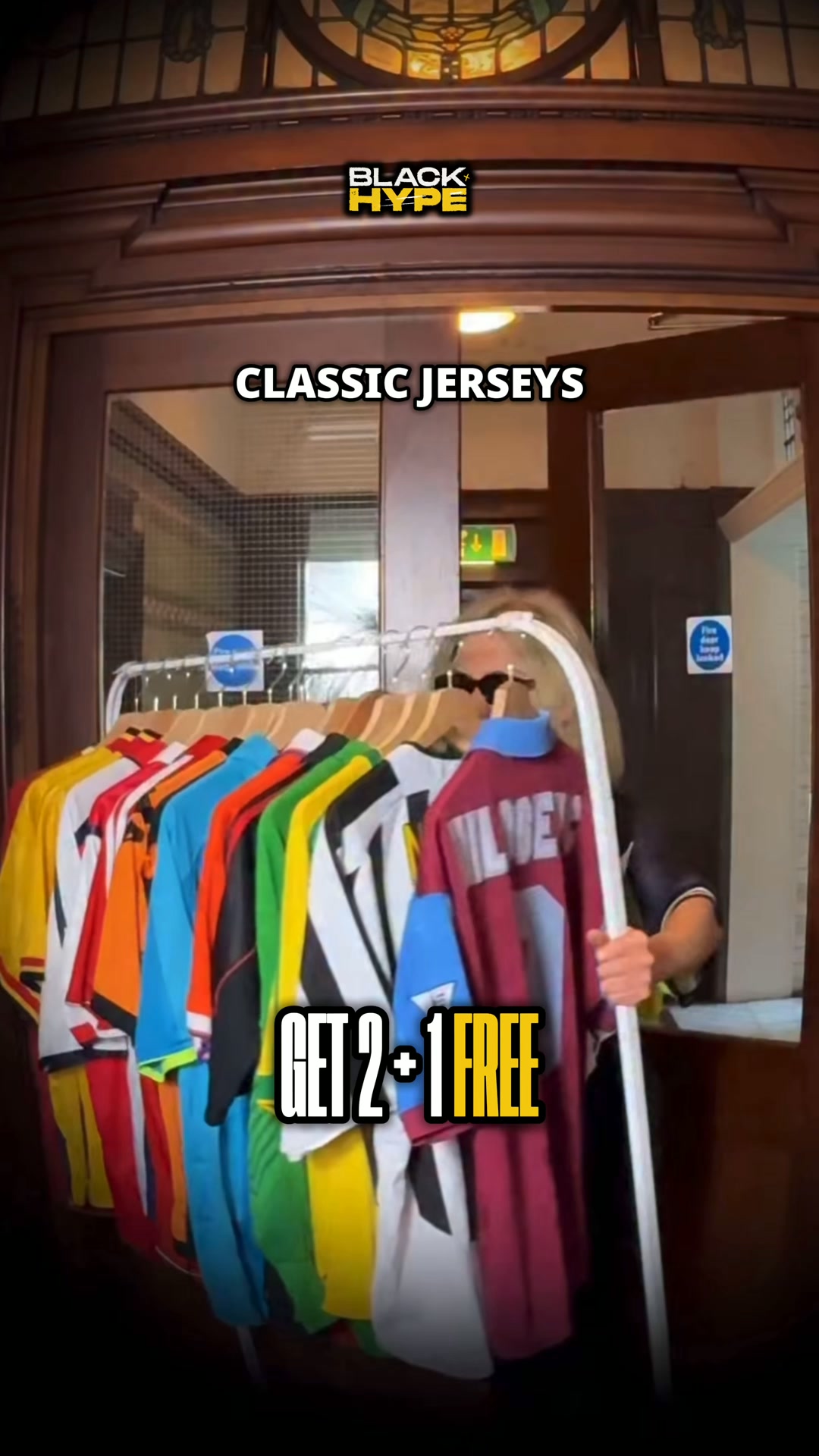 Retro shirts: get 3, pay for 2
