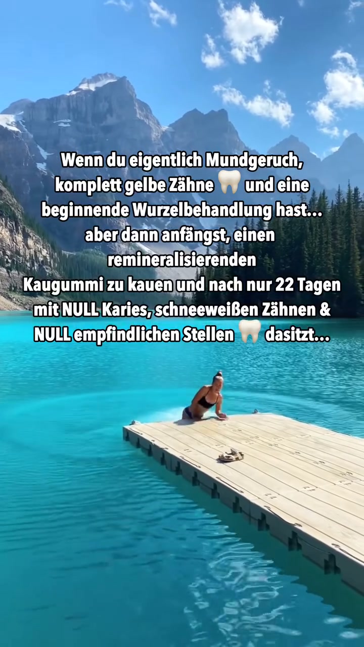 Stärke deine Zähne mit jedem Kauen.