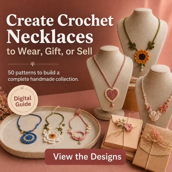 50 Crochet Necklaces