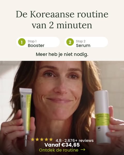2 stappen. 2 minuten. Klaar.
