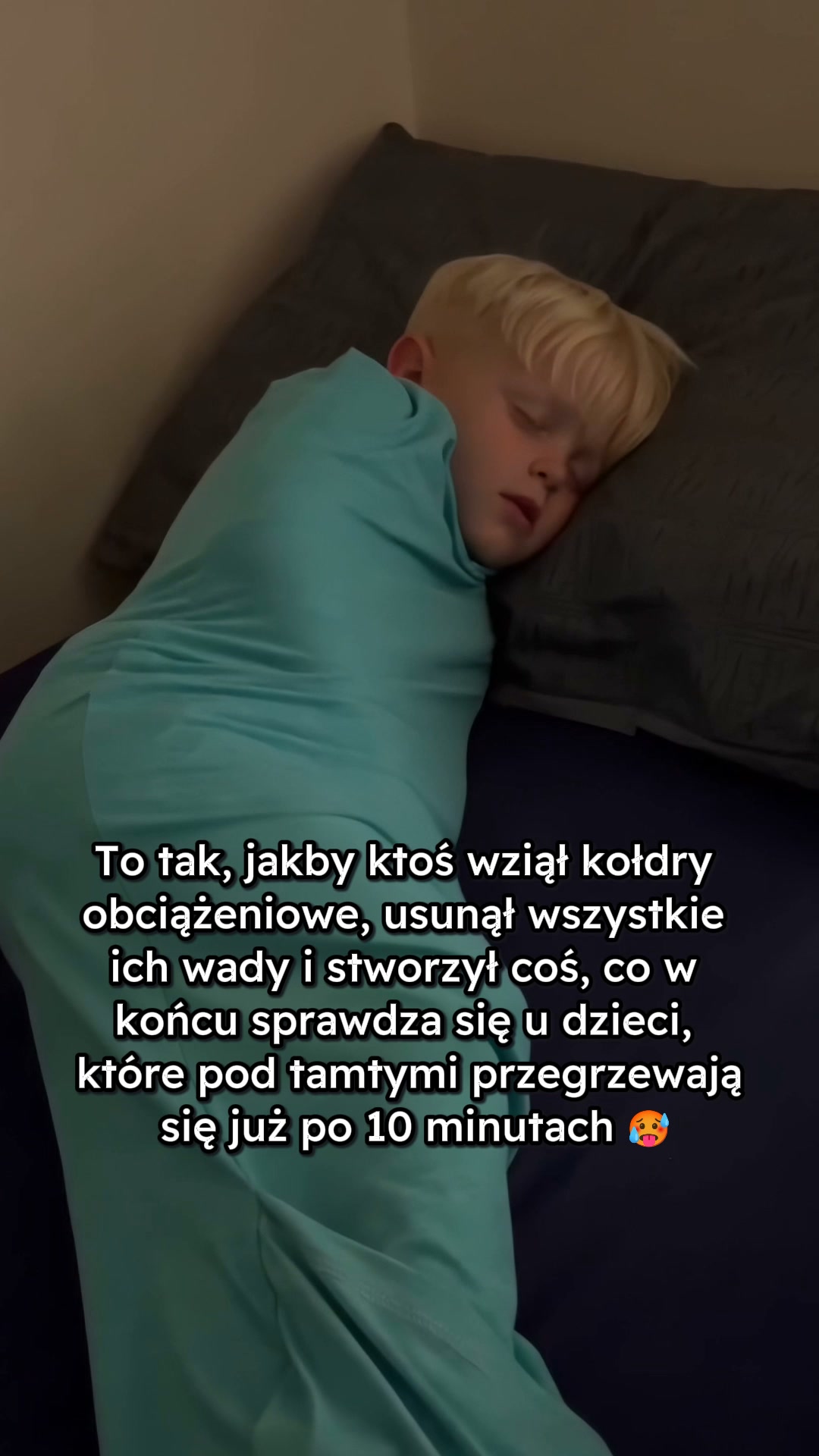 Myślałaś, że ciężka kołdra rozwiąże problem ze snem?