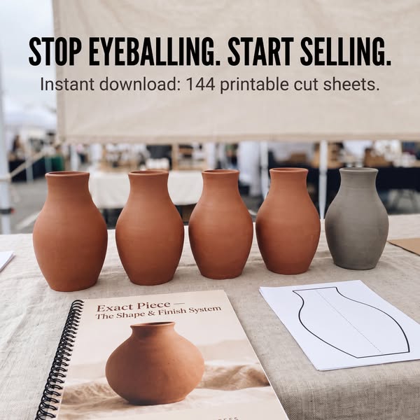 Every pot is a flat shape before it is a pot.