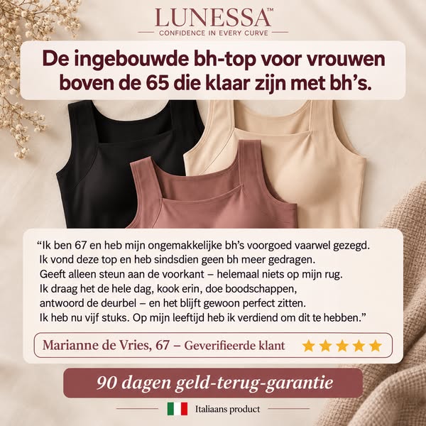 NOG STEEDS EEN BH DIE KNIJPT?