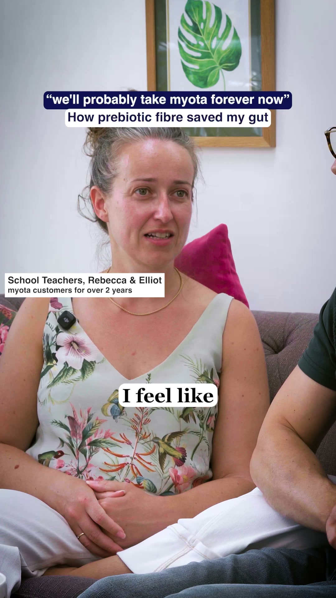 "Still taking it after two and a half years" - Elliot & Rebecca