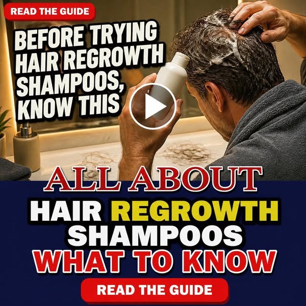 Hair Regrowth Shampoos: What to Know