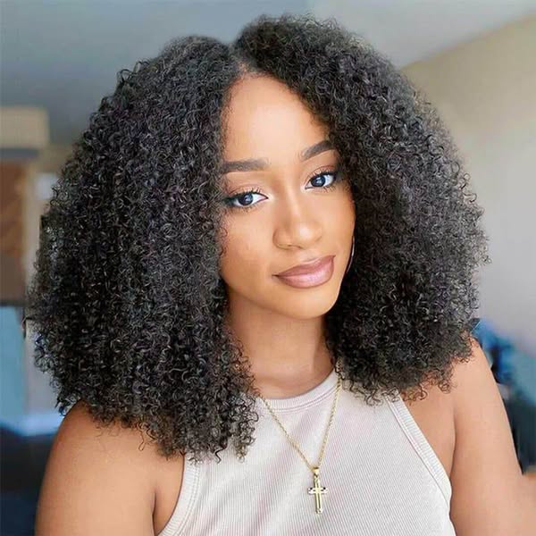 No Leave Out I Part Curly Wig Clearance