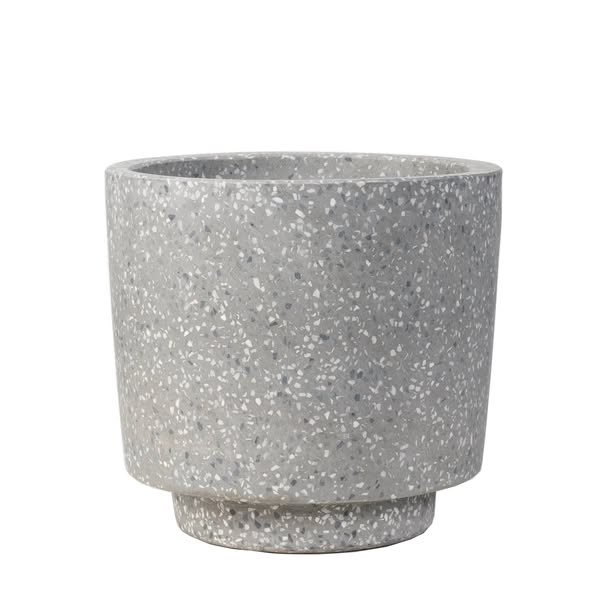 Extra Large Size Composite Material Round Shape Design Style Outdoor Garden Flower Pots High Quality