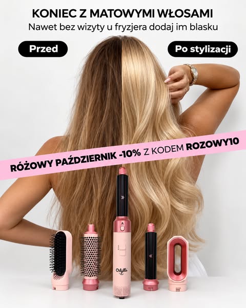 Dodatkowe -10% z kodem ROZOWY10