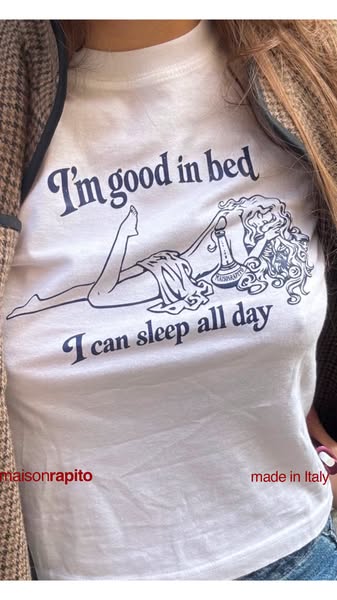 BABY TEES, OBVIOUSLY.