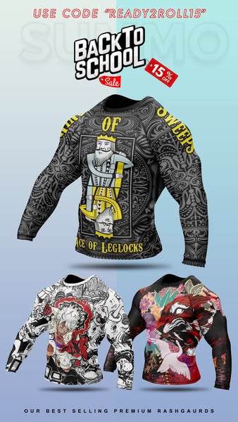 Premium Rashgurads:15% OFF