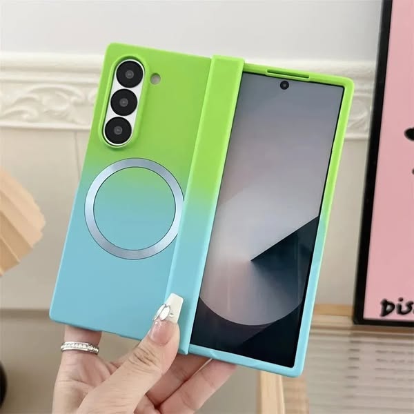Gradient Candy Color Magnetic Case