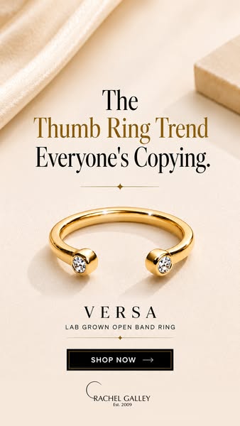 The Diamond Thumb Ring Trend