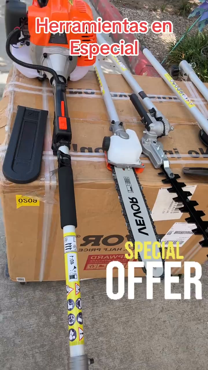 6 Yard Tools in 1 Gas Engine — Save $200+ Today!