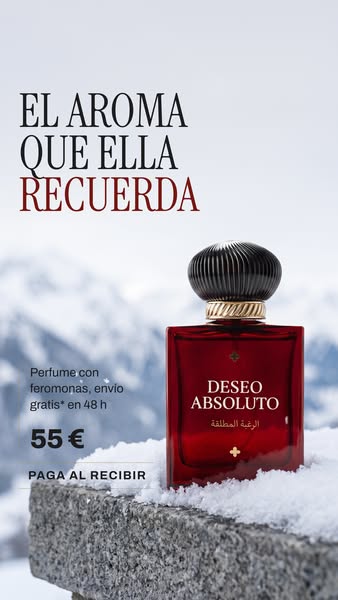 Deseo Absoluto — Eau de Parfum con aceites árabes