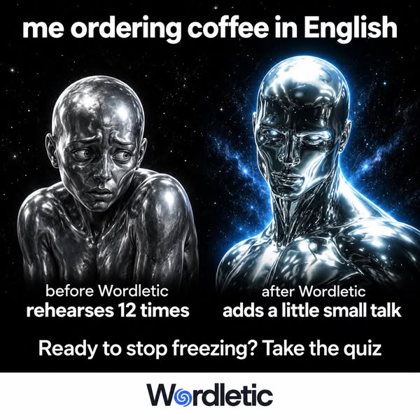 Build real English skills with Wordletic.