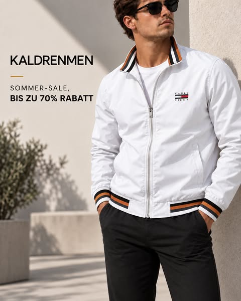 Herren Bomberjacke | Leichte Übergangsjacke | Kaldrenmen