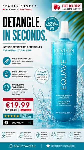 Revlon Equave detangler, for less