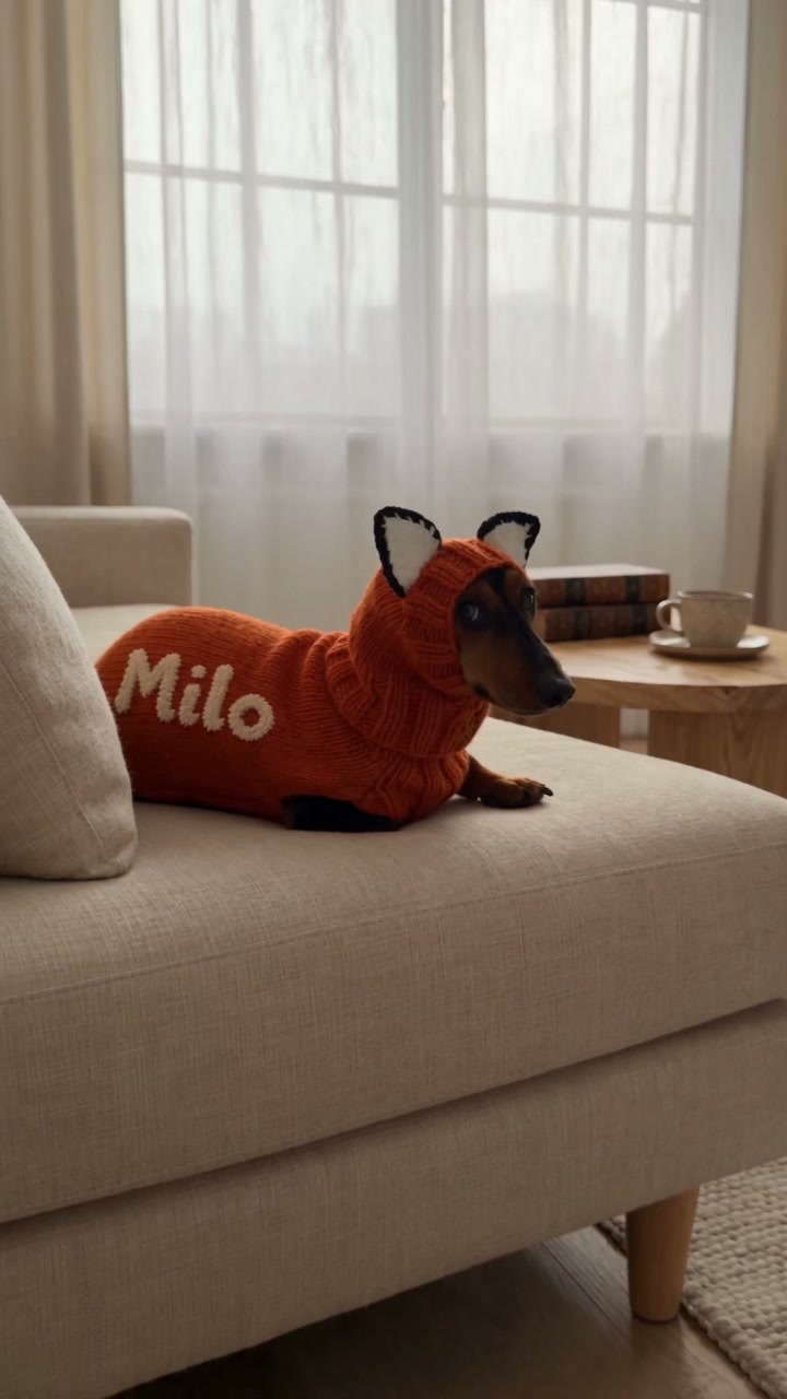 Turn Your Doxie Into a Cozy Little Creature