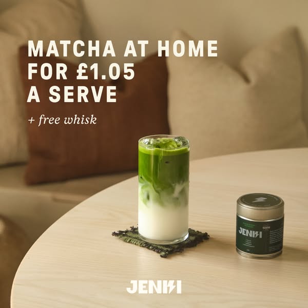 Matcha at Home for £1.05 a Serve.