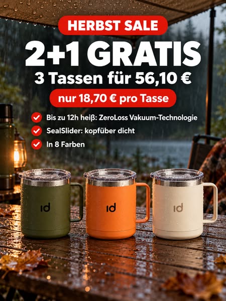 Herbst Sale: 2+1 gratis