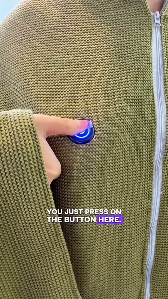 3 Heat Settings • Soft Plush Lining • Easy Zip-Up Design
