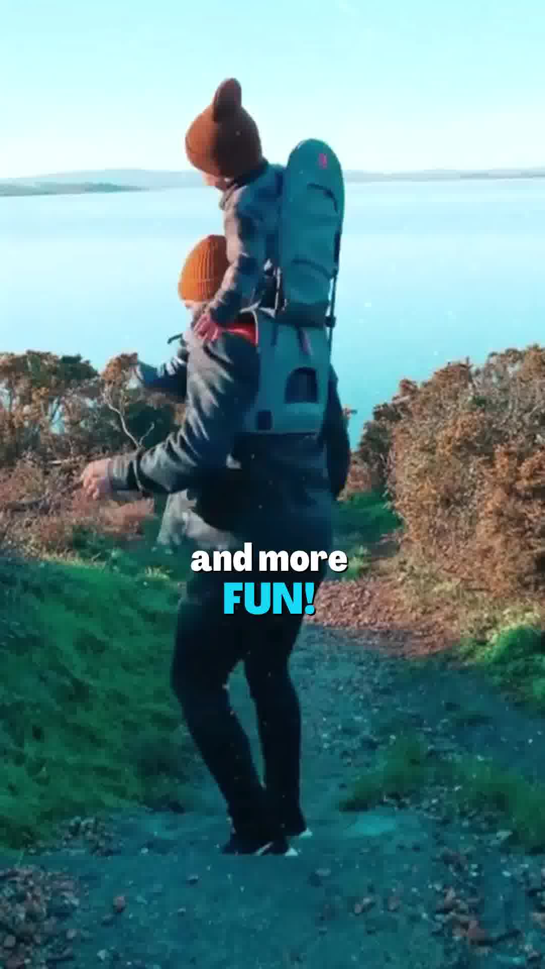 Award-winning child carrier made by Scandinavian dads