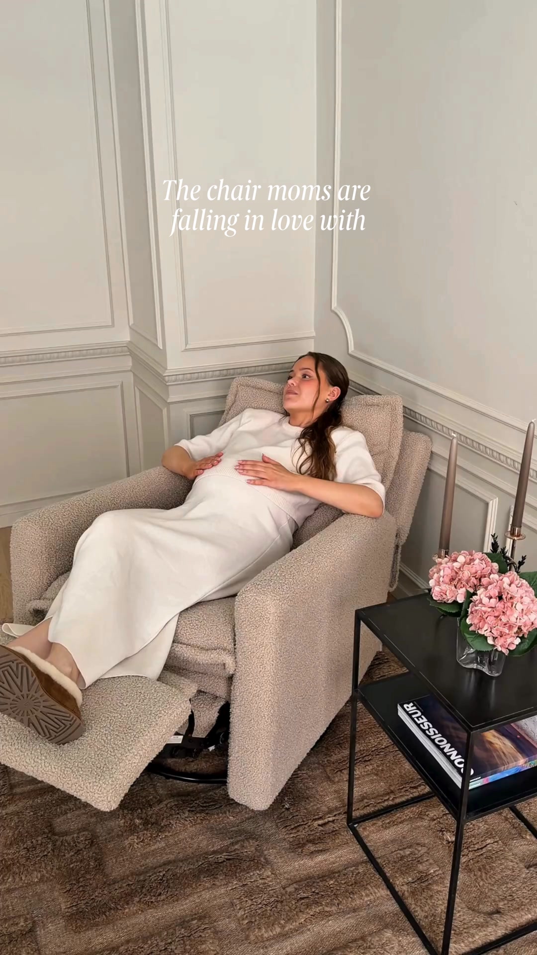 Your dream nursery chair just arrived