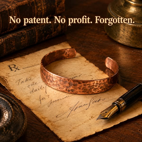 No patent. No profit. Forgotten.