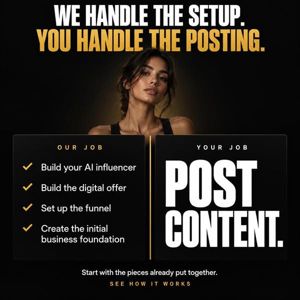 We Build It. You Post.