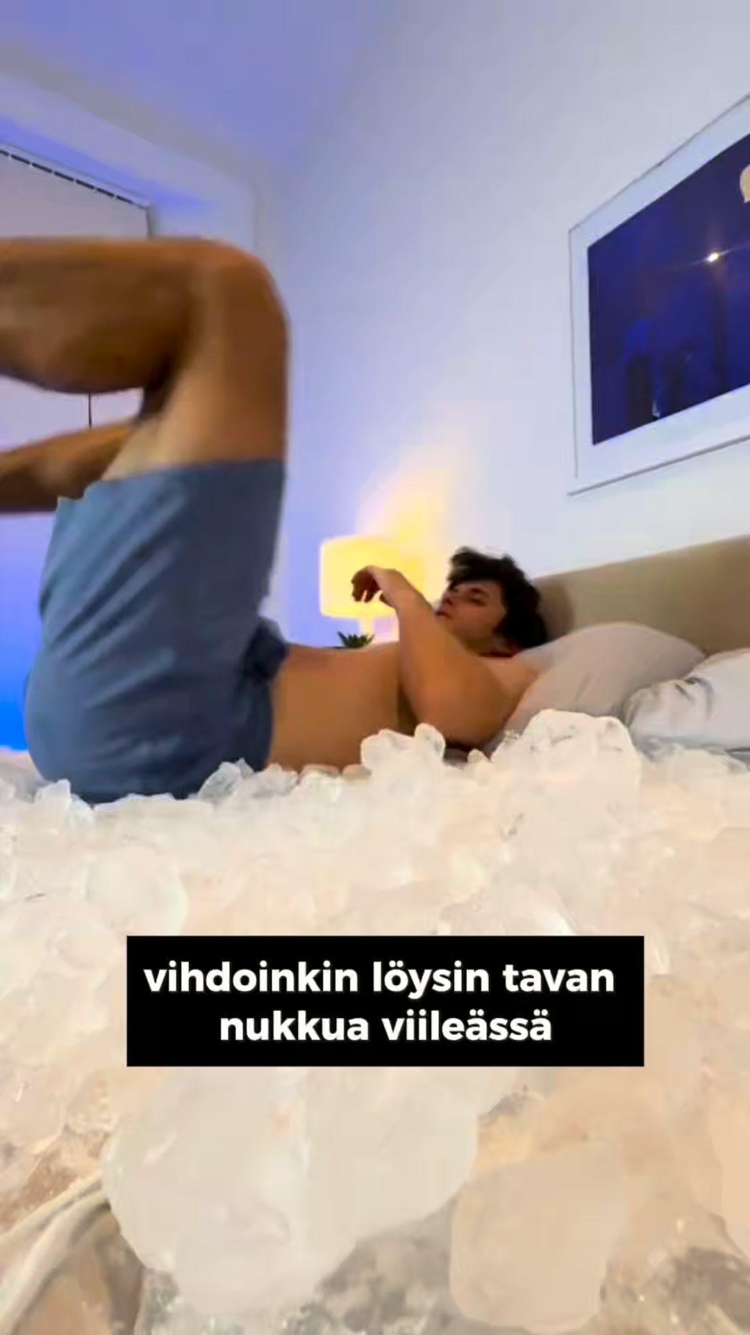 Viileä uni koko yön ajan