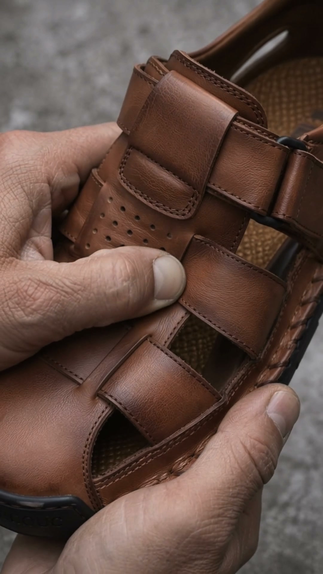 Salerno Fisherman Sandal — A Proper Shoe That Feels Like a Sandal