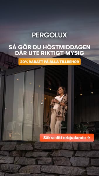 Sista chansen: Gör uteplatsen redo för hösten!