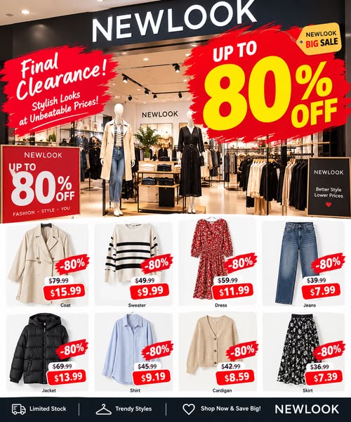 Shop NEWLOOK Bestsellers Now