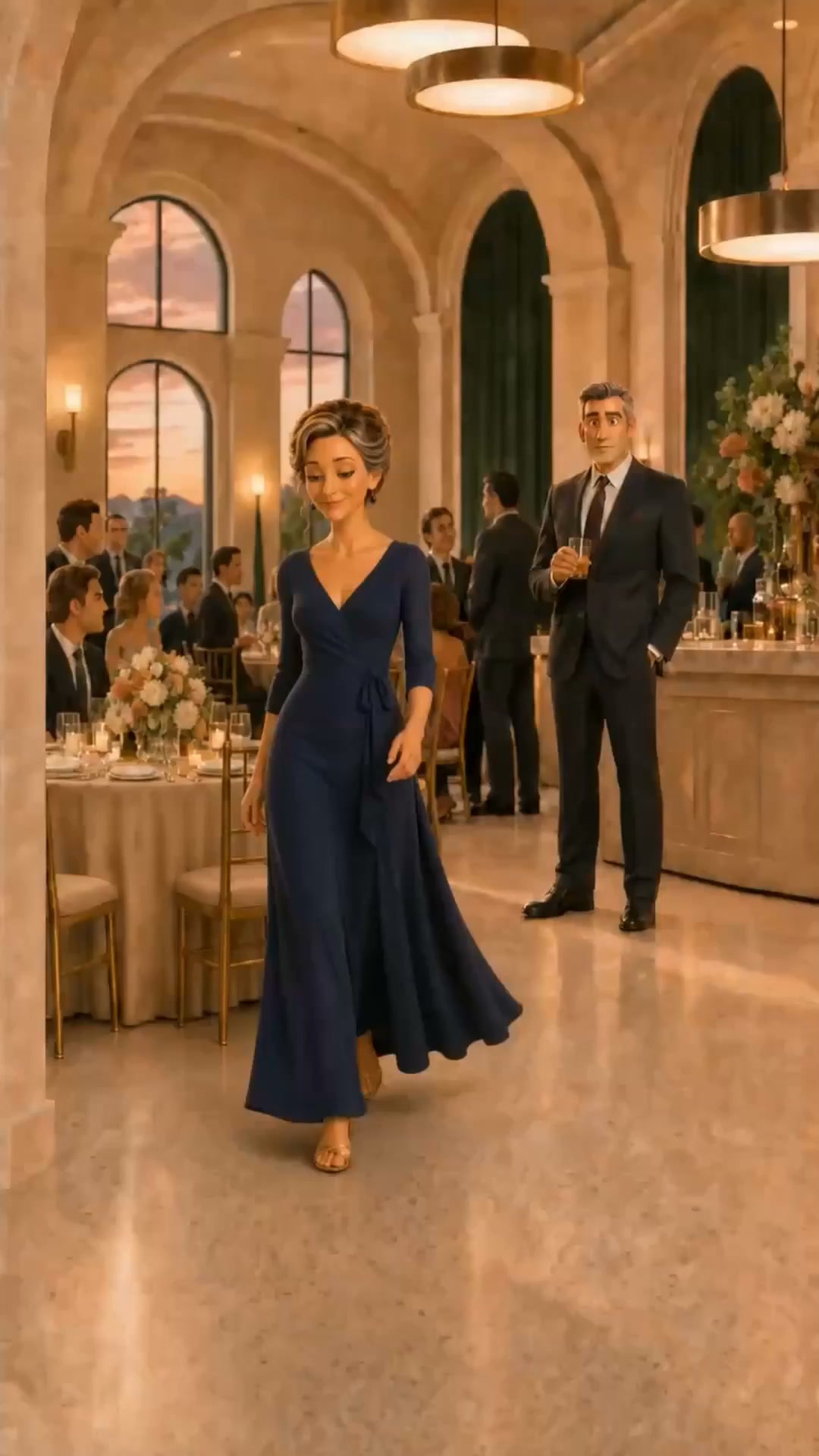 Non mi ha riconosciuta al matrimonio.