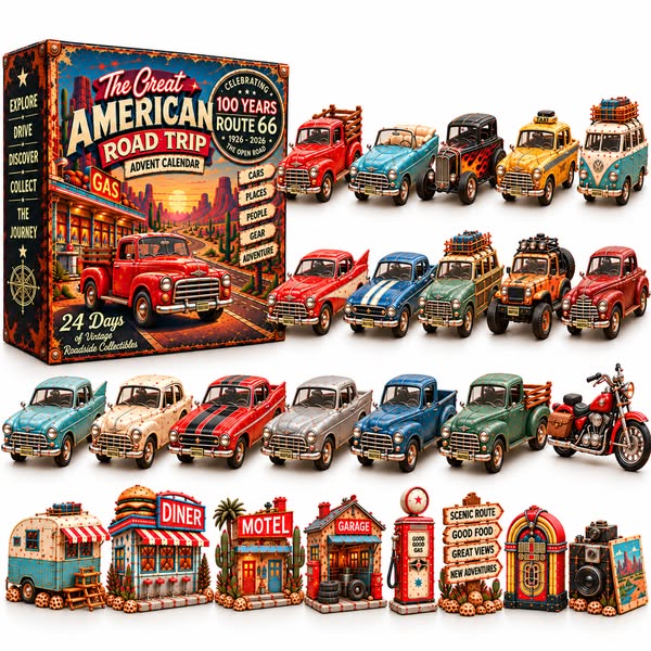 Route 66 100th Anniversary Advent Calendar 2026